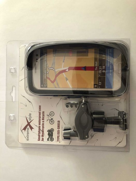 Uchwyt do telefonu, gps - motocykl, rower - EXTREME STYLE 155-SHIELD