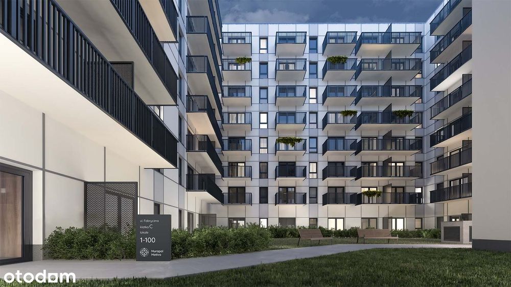 1-pokojowy apartament inwestycyjny 29m2 + balkon