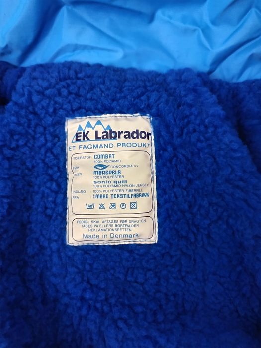 Fato de macaco Azul