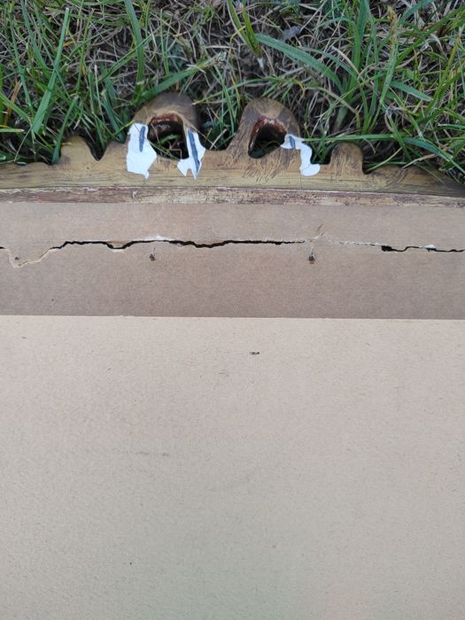 Bardzo stare lustro z  Włoch