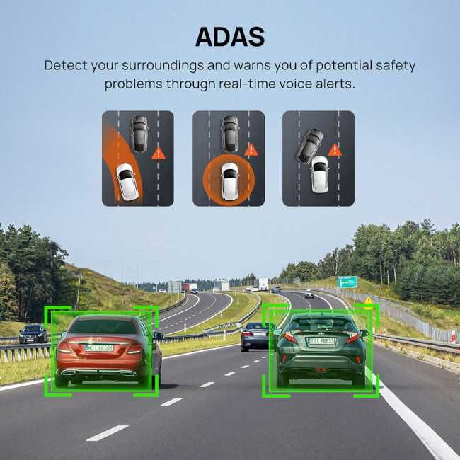 XIAOMI 70MAI Dash Cam A510 EU+ задня камера + Гарантія