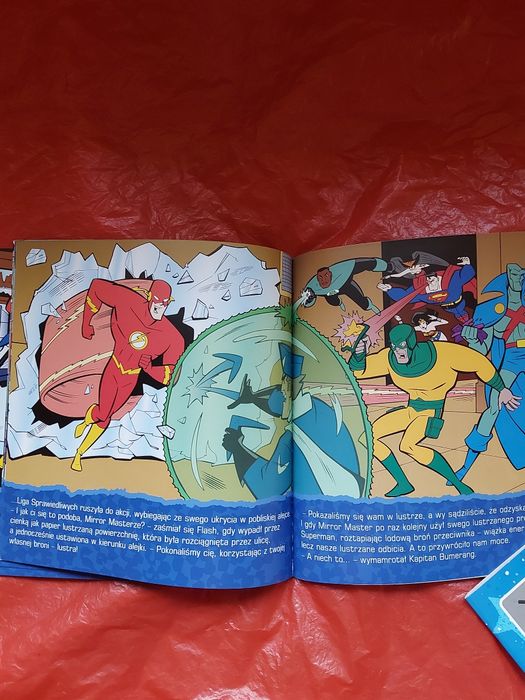 Komiks dziecięcy LUSTRO Liga sprawiedliwych 2008r