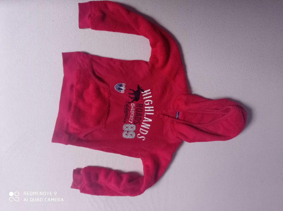Bluza polarowa z kapturem