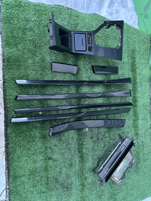 Декор чорний БМВ е38 / рестайл / дорестайл