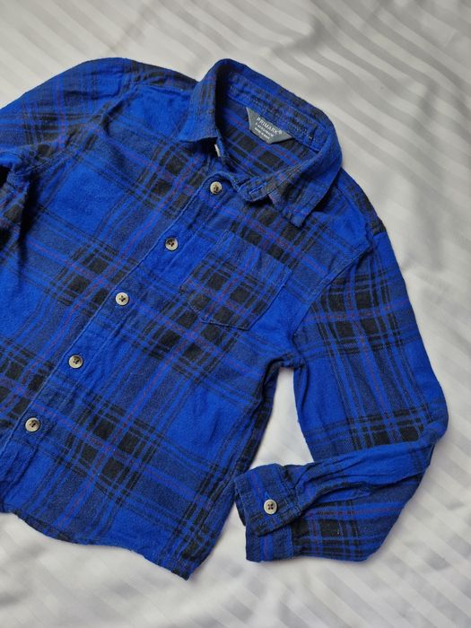 Koszula w kratę 104cm 3-4 latka