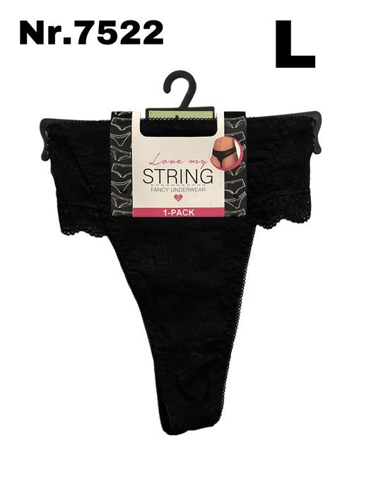 Nowe strongi damskie czarne rozmiar L nr.7522