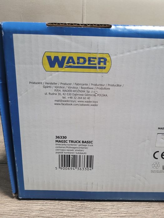 Wader magic truck śmieciarka