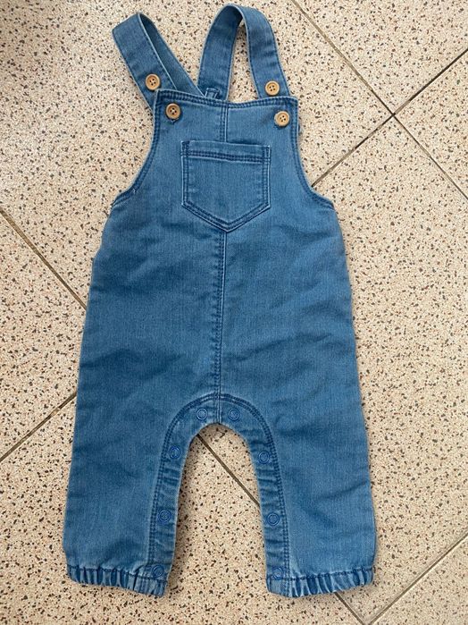 Jardineira ganga bebé MO