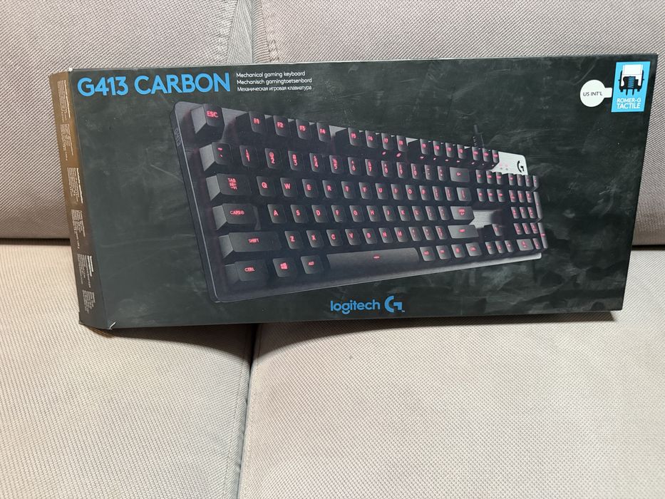 Klawiatura Gamingowa logitech g413 carbon pudelko