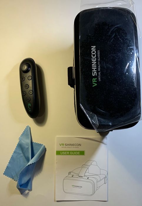 Okulary VR Shinecon G04A + Bluetooth pilot