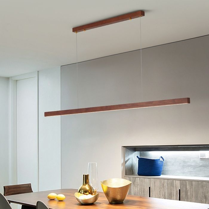 Nowoczesna lampa LED 80cm  styl nordycki