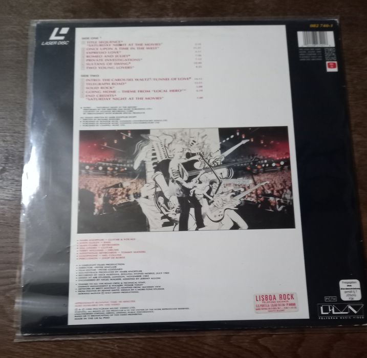 DIREsTRAITS live alchemy Laser disc