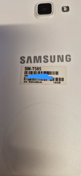 Samsung tab a6 SM-T585