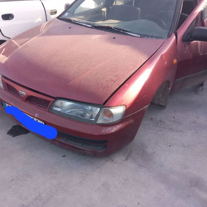 Frente completa sem airbags nissan almera n15