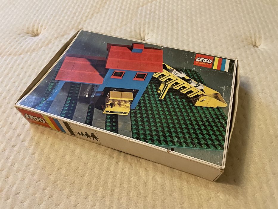 Lego 351 loader hopper legoland retro system mix pudelko instrukcja