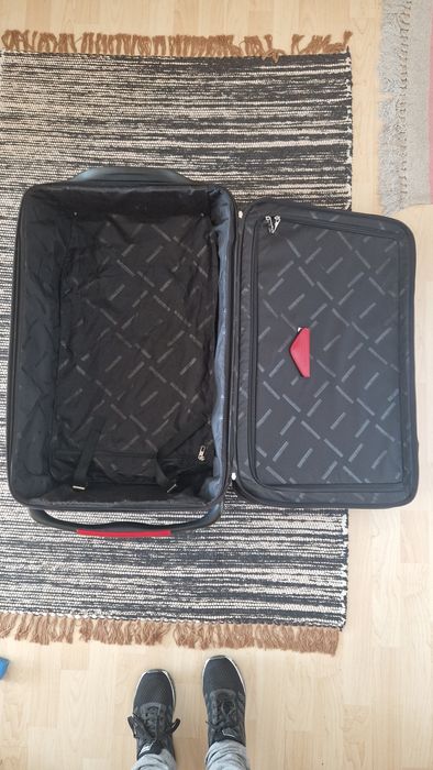 Mala de viagem preta Samsonite