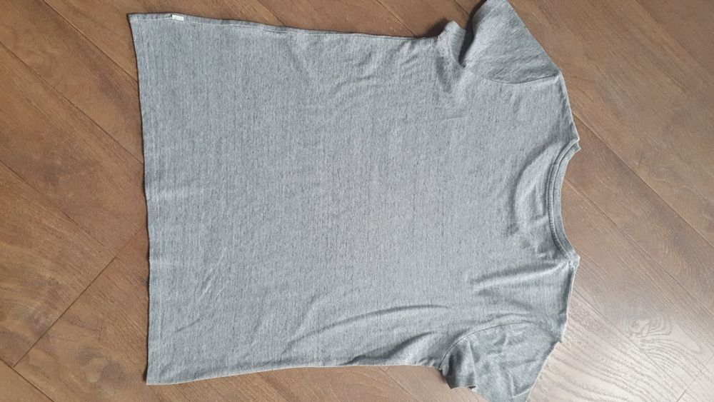 Levis szary T-shirt koszulka z logo rozm. S