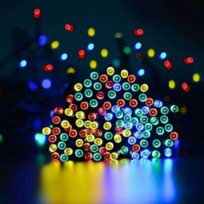 Girlanda 50 LED 7 mb SOLARNA