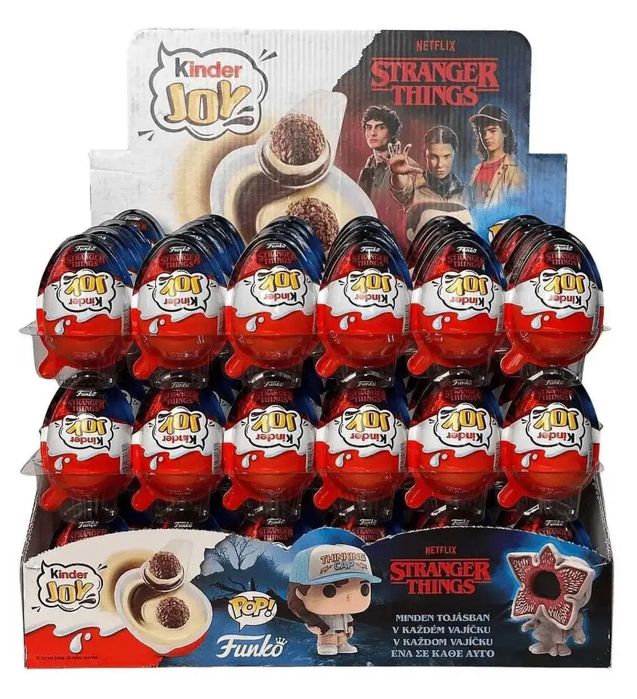 Шоколадне Яйце Kinder Joy Funko Pop Stranger Things 20g