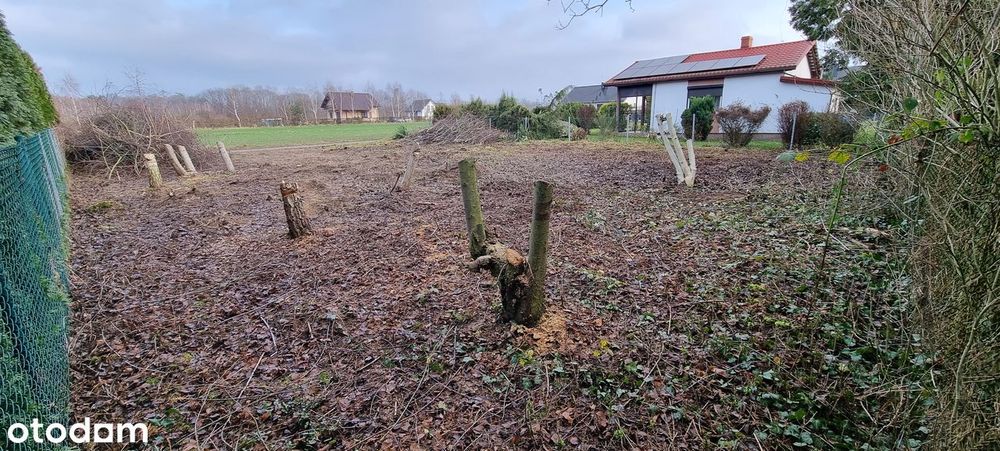 Działka budowlana / rekreacyjna 400 m2 poł. 300 m od jeziora STRYKOWO