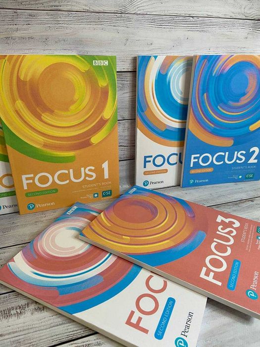 Focus 1, 2, 3,4,5 2nd edition SB+WB+WORDSTORE