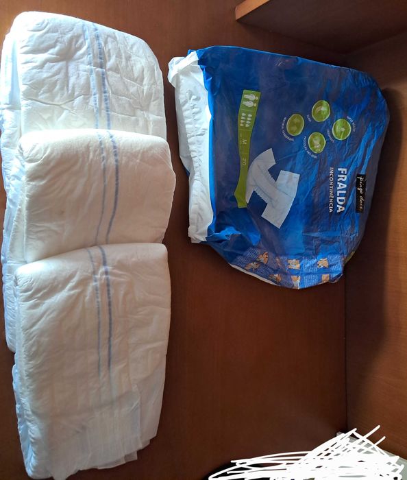 Fraldas de incontinência