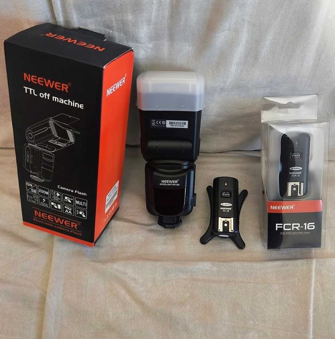 Flash Neewer NW-562N TTL para Nikon+FCR-16+FC-16