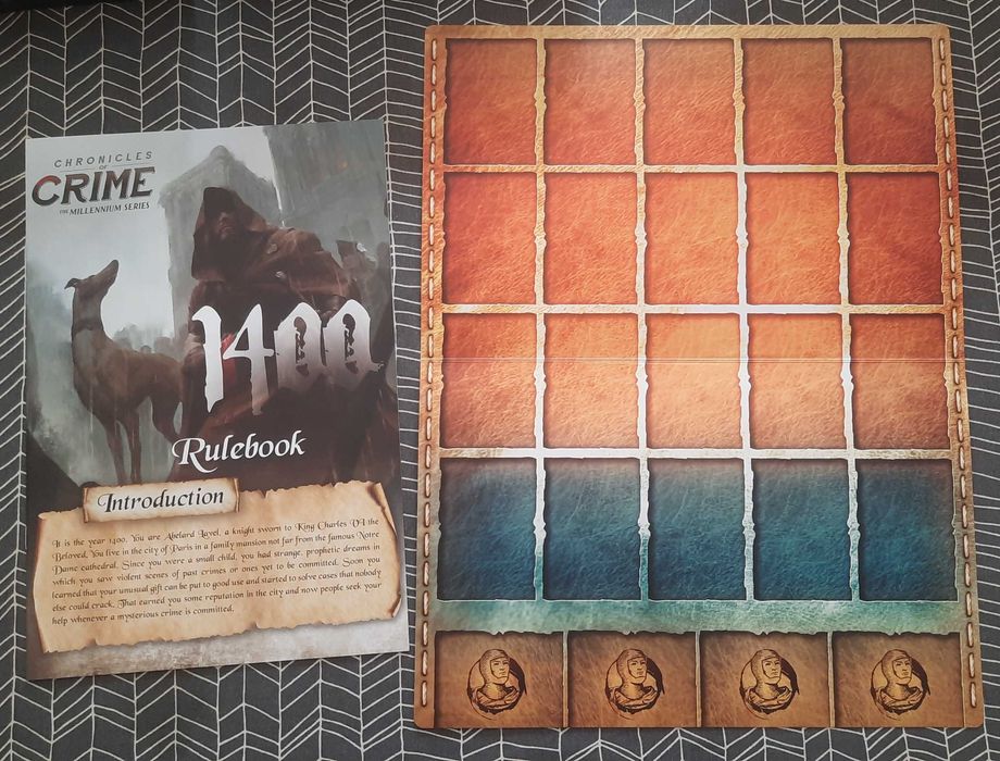 Jogo de Tabuleiro Chronicles of Crime: 1400 Como Novo