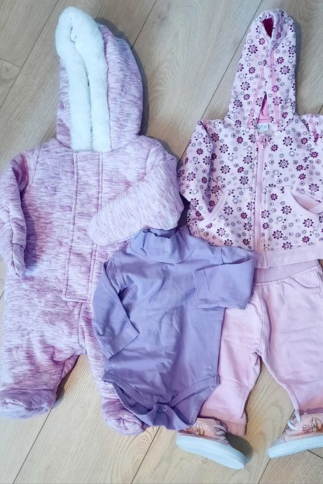 Продам гольф боді демісезонний утеплений комбінезон костюм кеди 68р