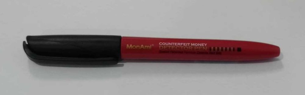 Caneta detectora notas falsas