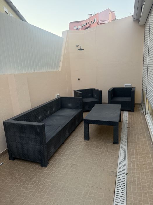 Conjunto sofas para Terraco