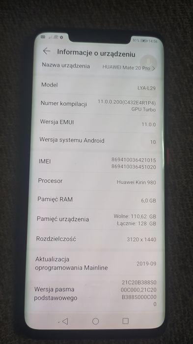 Huawei p30 pro,128 gb/mate 20 pro