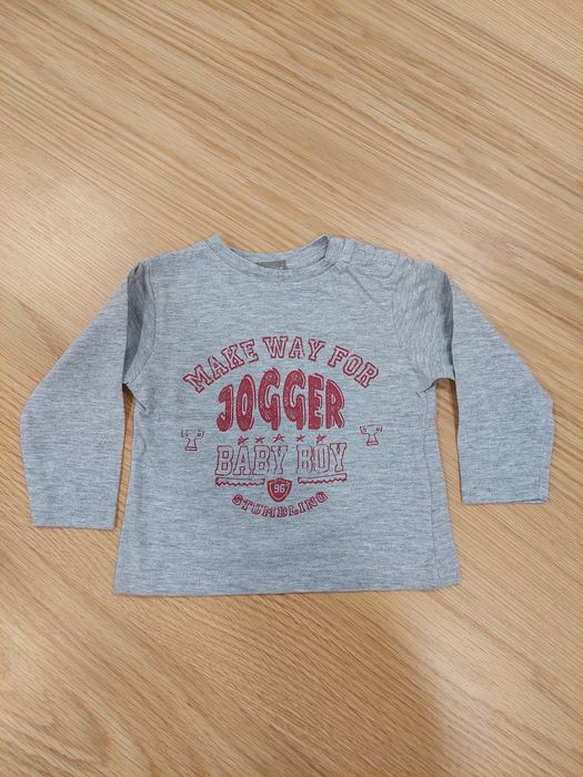 T-shirts de manga comprida bebé 6-9meses