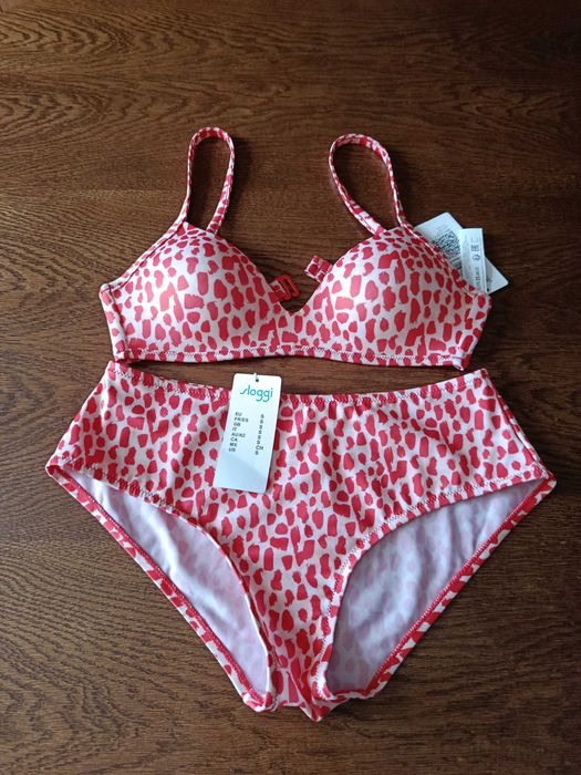 Nowe bikini w  cętki roz.S