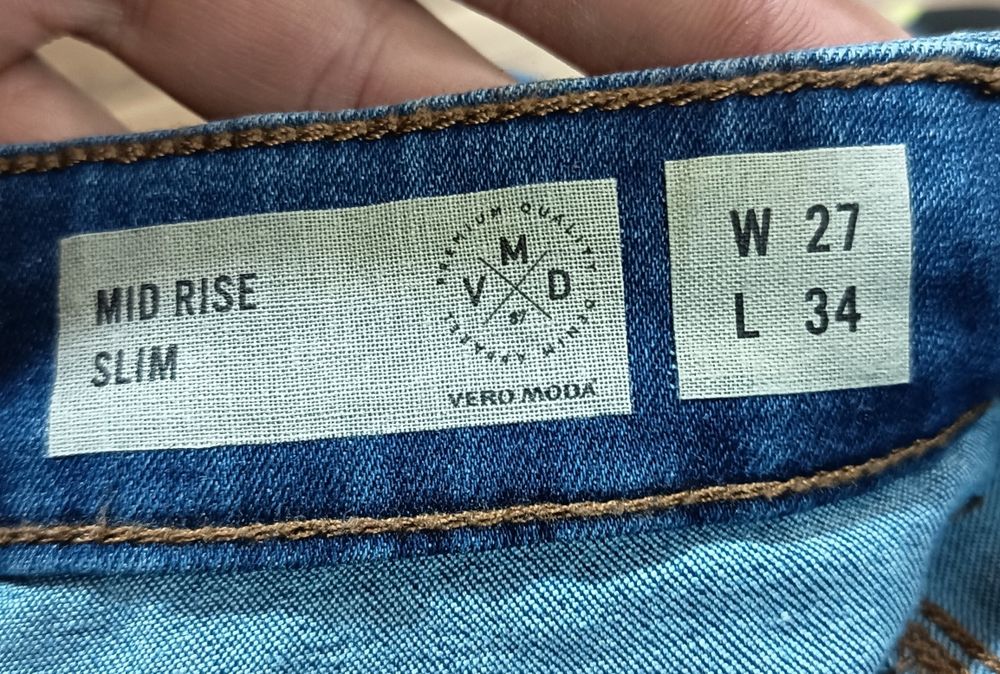 vero moda czarne spodnie damskie s 36 nowe skinny