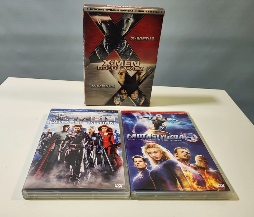 X-Men 1,5 2 Ostatni bastion Fantastyczna czwórka dvd