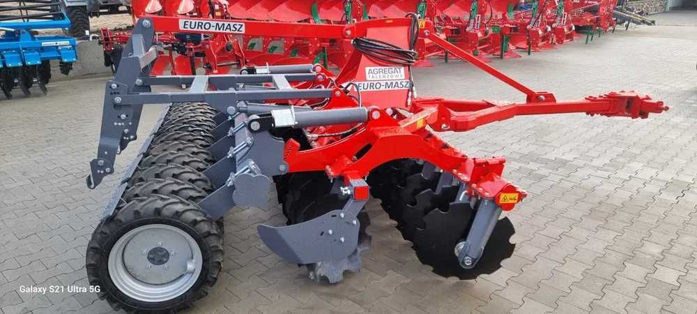 Agregat Talerzowy Półzawieszany 3,0m Wał Oponowy EURO-MASZ