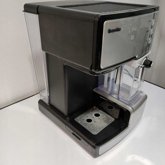 B80 Kolbowy ekspres ciśnieniowy BrevillePrima Latte 1238Wsrebrny/szary