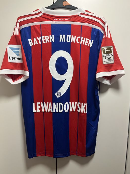 Koszulka Lewandowski 9 Bayern Monachium 15/16 XL Vintage Bundesliga