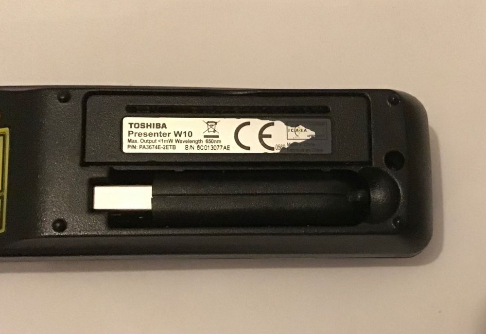 Apontador laser Toshiba