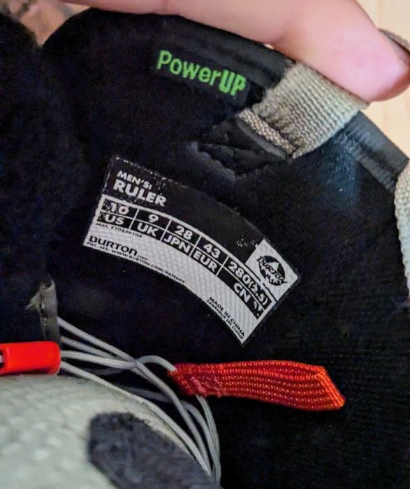 Burton Ruler Boot Snowboard