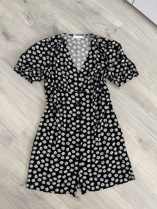 Платье сарафан в цветочки ромашки 38 р (М ) 300 грн