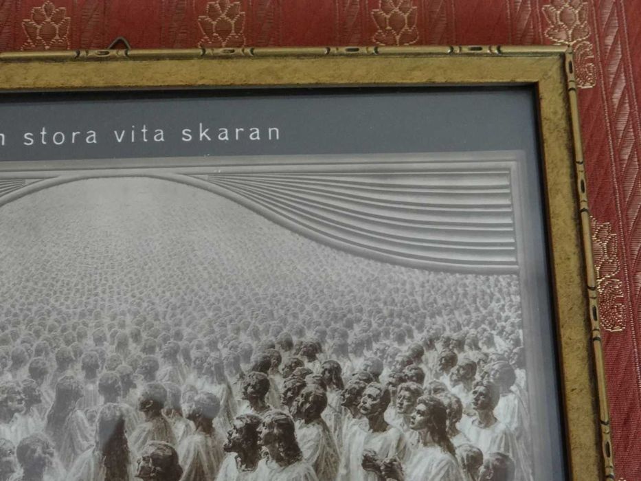 Obraz   ,, Wielki biały tłum "  -Sakralne