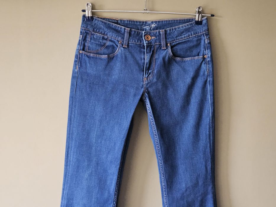 Tommy Hilfiger spodnie jeansy a'la dzwony rozmiar 28/32