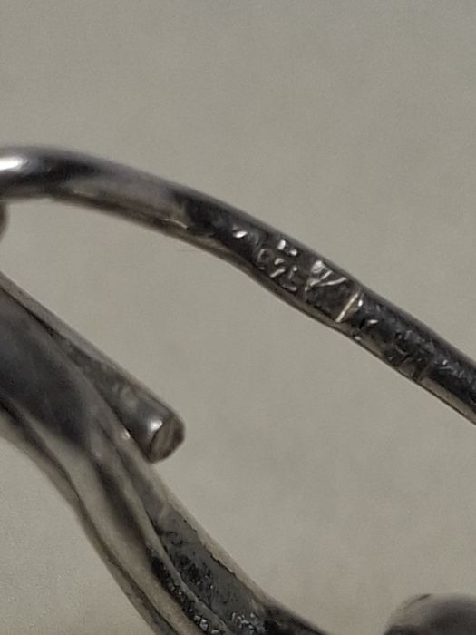 Broszka srebrna925 Fleming waga 5.13gr