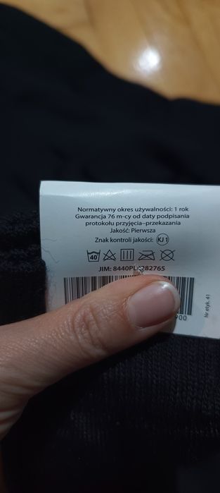 Skarpety wojskowe zimowe długie
