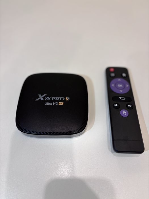 Смарт ТВ приставка X88 PRO S  Ultra HD6K  Android TV Box