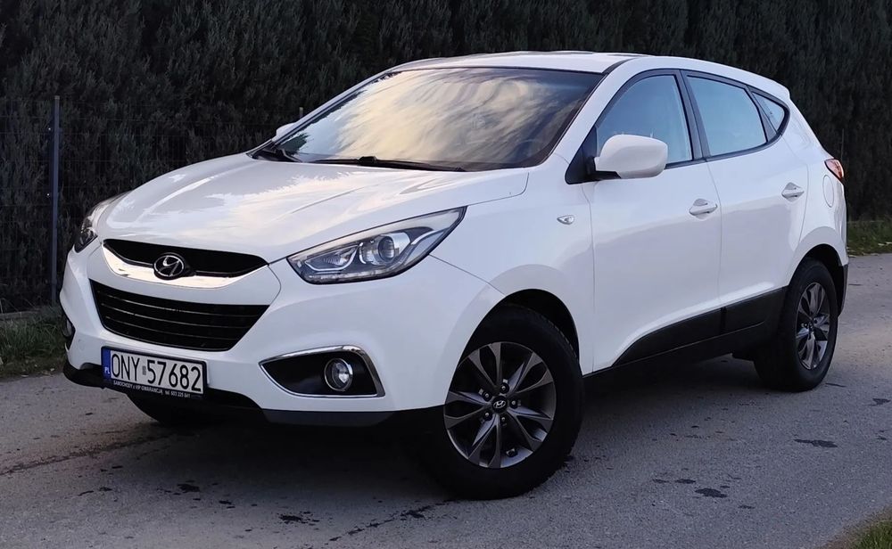 Hyundai ix35 Kamera cofania, klima, skóry, czujniki parkowania