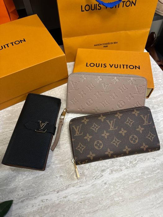 Гаманець жіночий Louis Vuitton кошелек женский повний комелект бутика преміум шкіра люкс сегмент