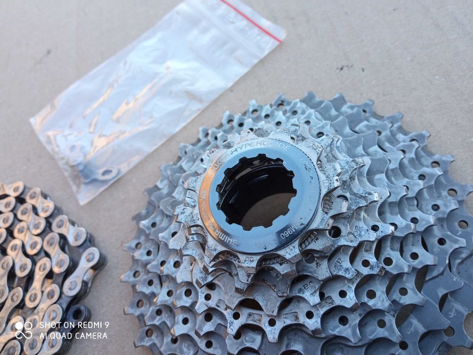 Kaseta XTR m960 9s Plus Łańcuch